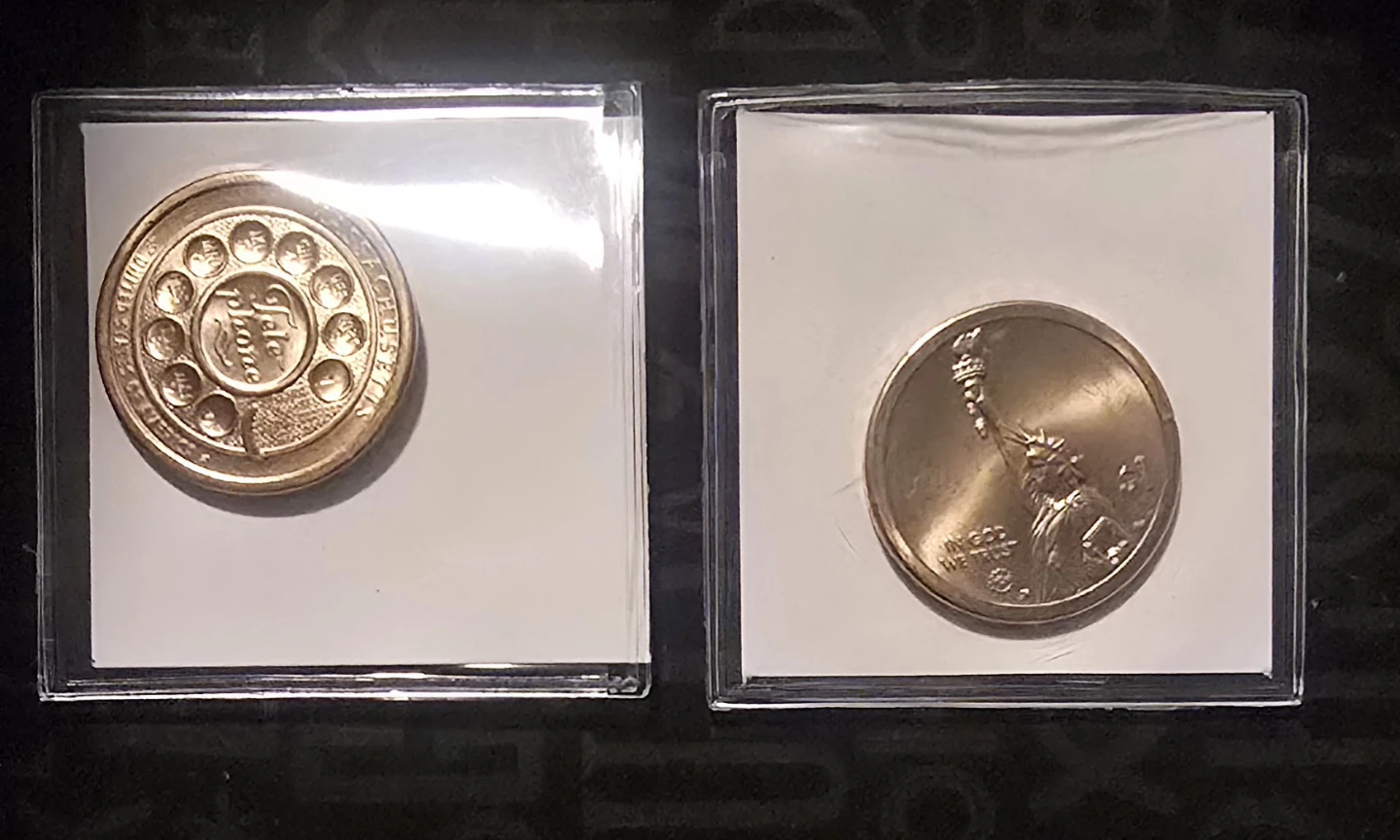 $1. Collectable maturity coin