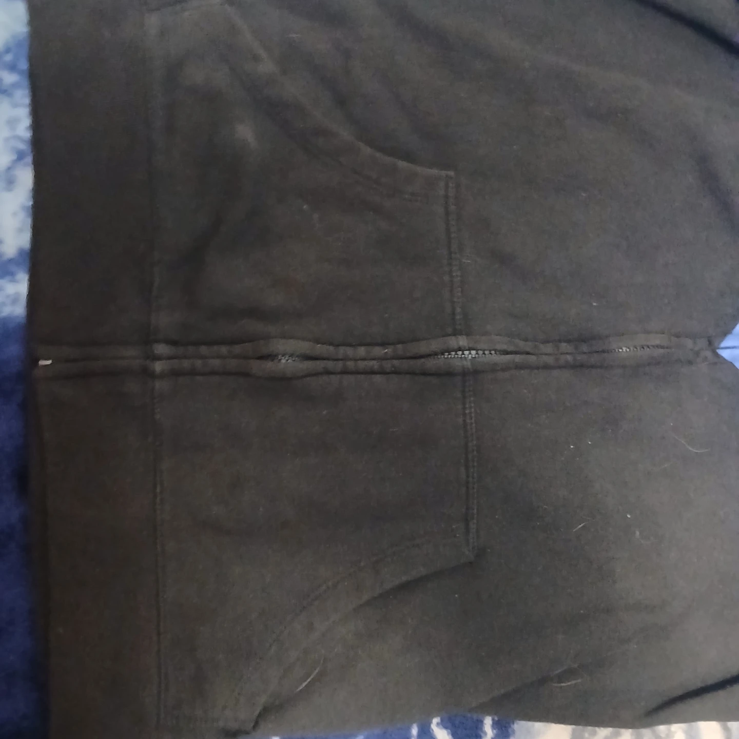 DC Comics Originals Black & Blue Zip-Up Hoodie - Size S - photo 5