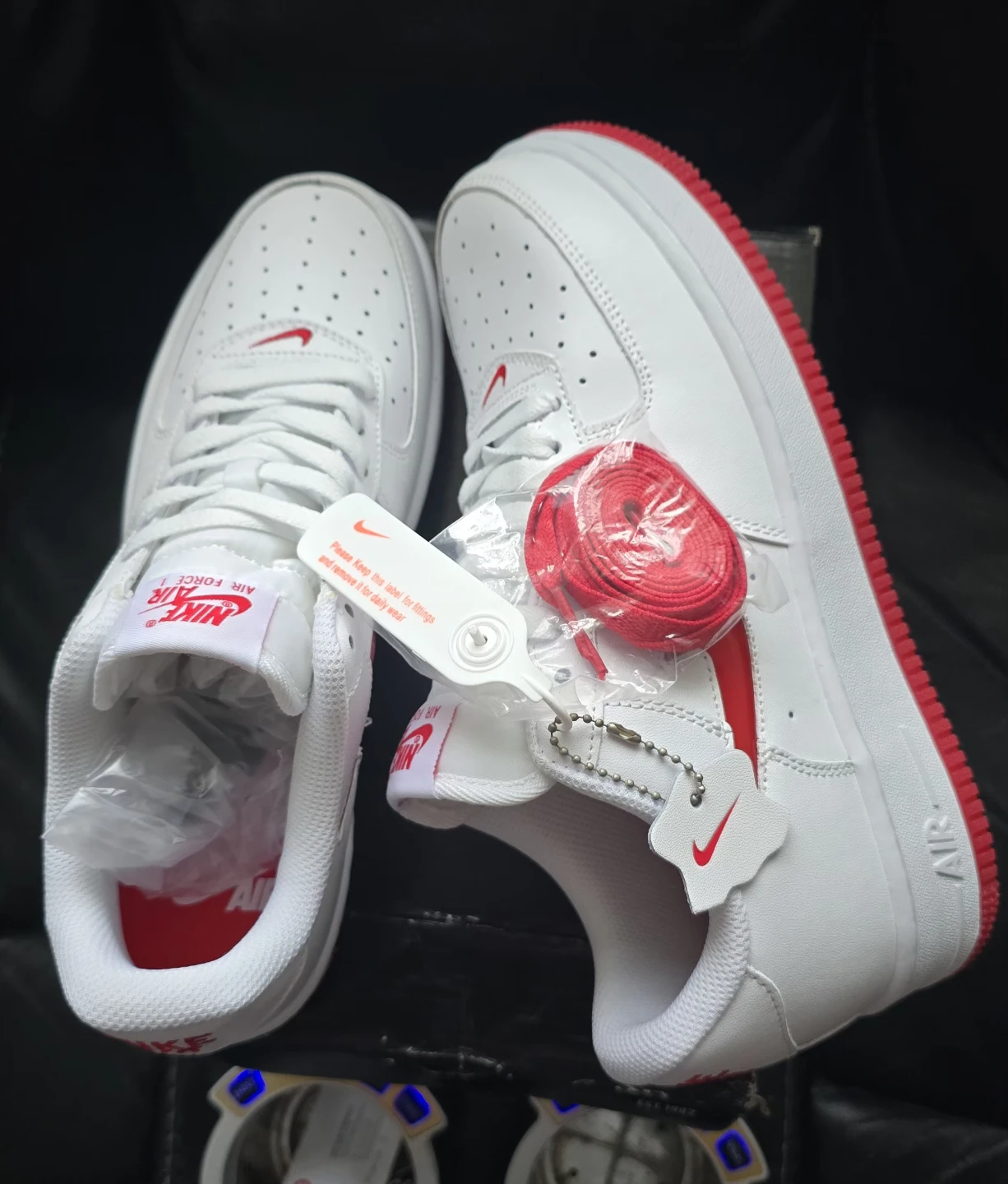 Brand new Nike Air Force White Red  sale - photo 4