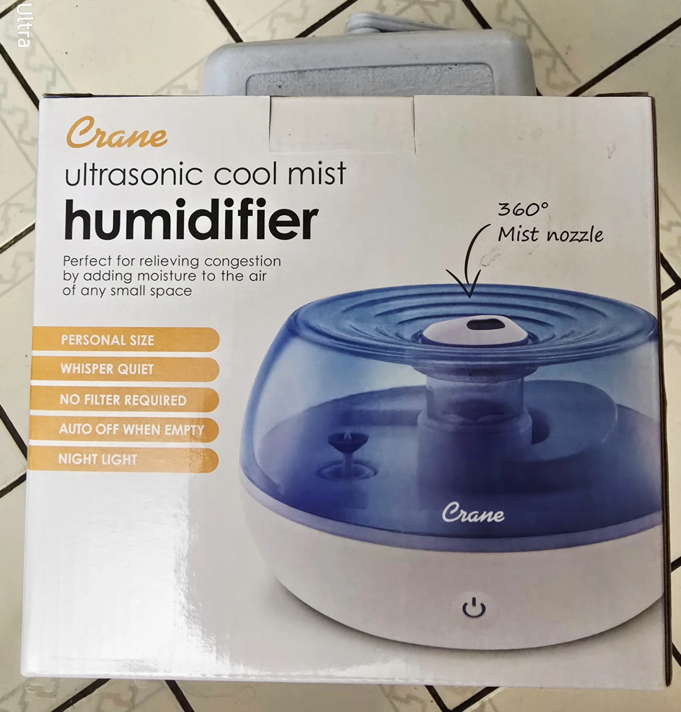 Crane Ultrasonic Cool Mist Humidifier EE-5951 NEW - photo 4