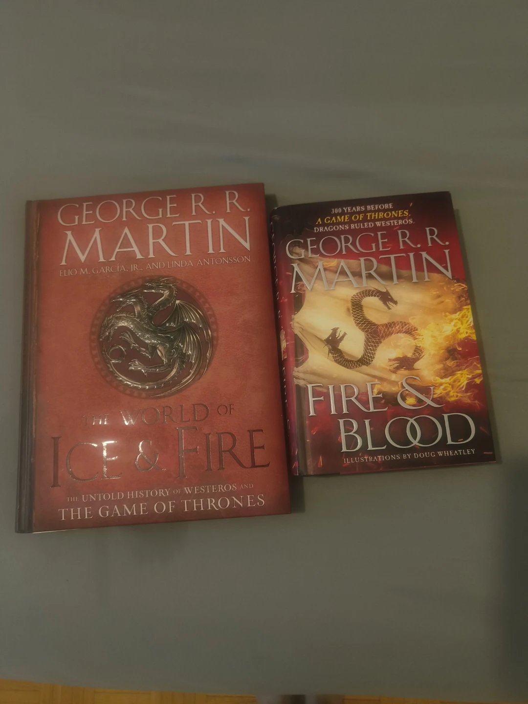 George R.R. Martin: The World of Ice & Fire and Fire & Blood