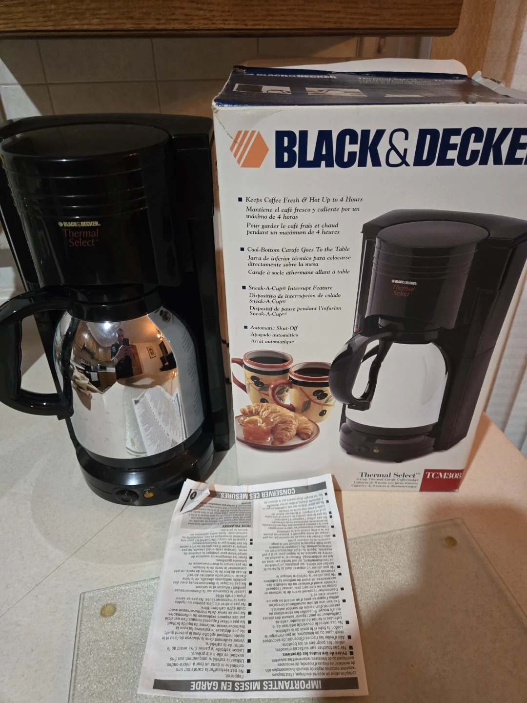 Black & Decker Thermal Select 8-Cup Coffee Maker
