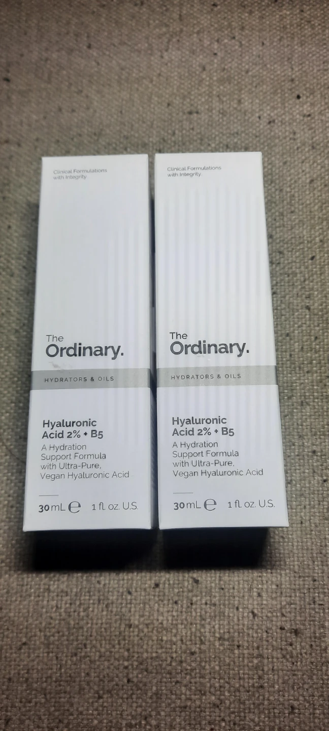 NEW The Ordinary Hyaluronic Acid 2% + B5 Serum (2 x 30mL) 🧡