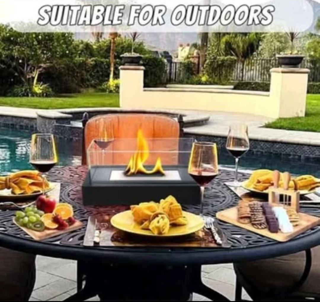 Tabletop Fire Pit Smores Maker Kit Indoor & Outdoor with ..... - photo 4