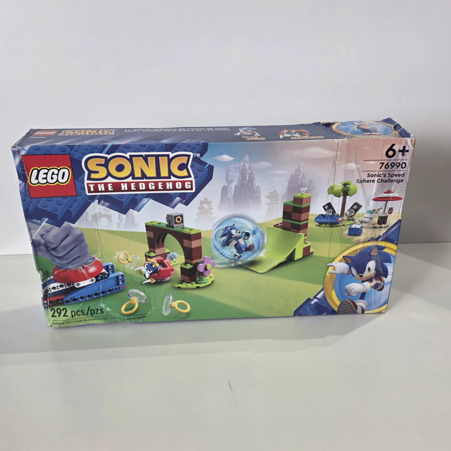 LEGO Sonic the Hedgehog 76990 Sonic's Speed Sphere Challenge Set