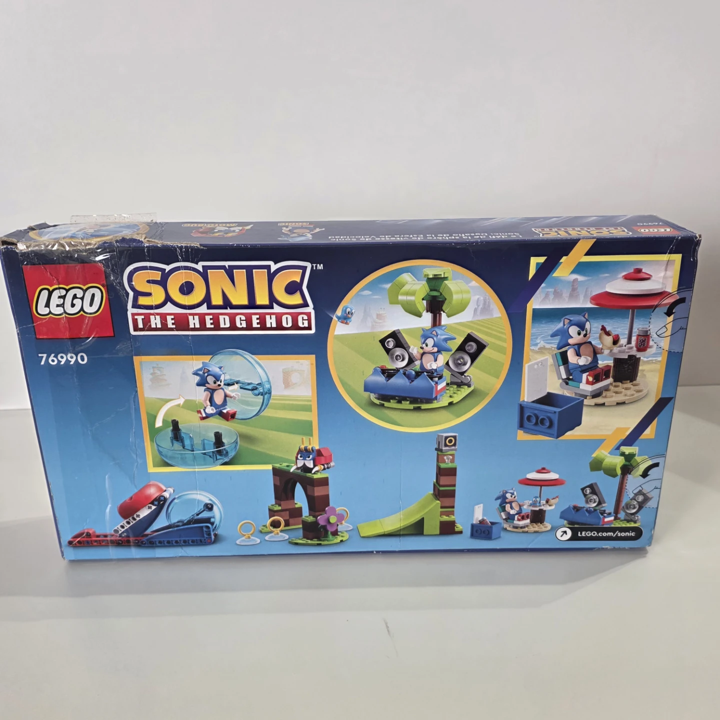 LEGO Sonic the Hedgehog 76990 Sonic's Speed Sphere Challenge Set - photo 2