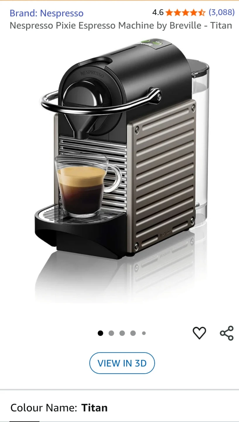 Nespresso Pixie Breville - Titan - photo 3