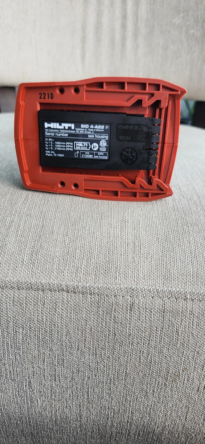 Hilti SID 4-A22 Impact Driver - photo 3