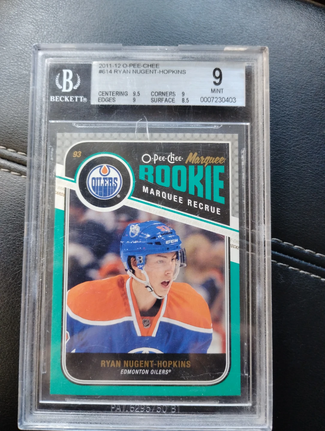 🥕2011-12 O-Pee-Chee Marquee Rookie Ryan Nugent-Hopkins BGS 9