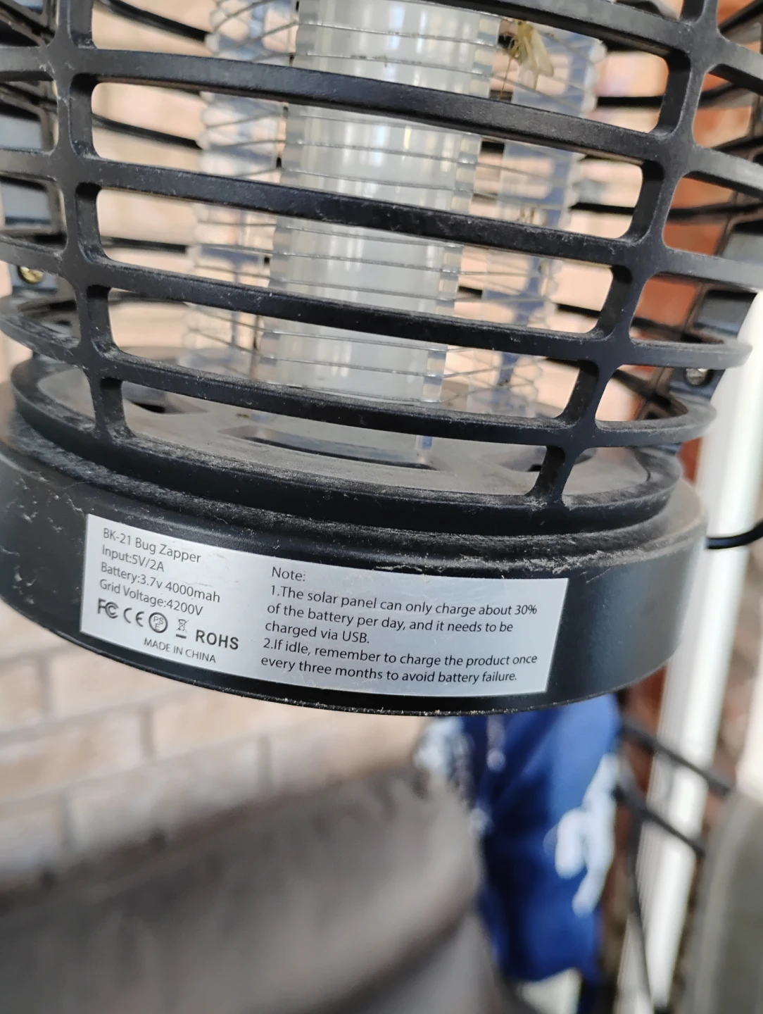 🧡Solar Bug Zapper Lamp BK-21🧡 - photo 3