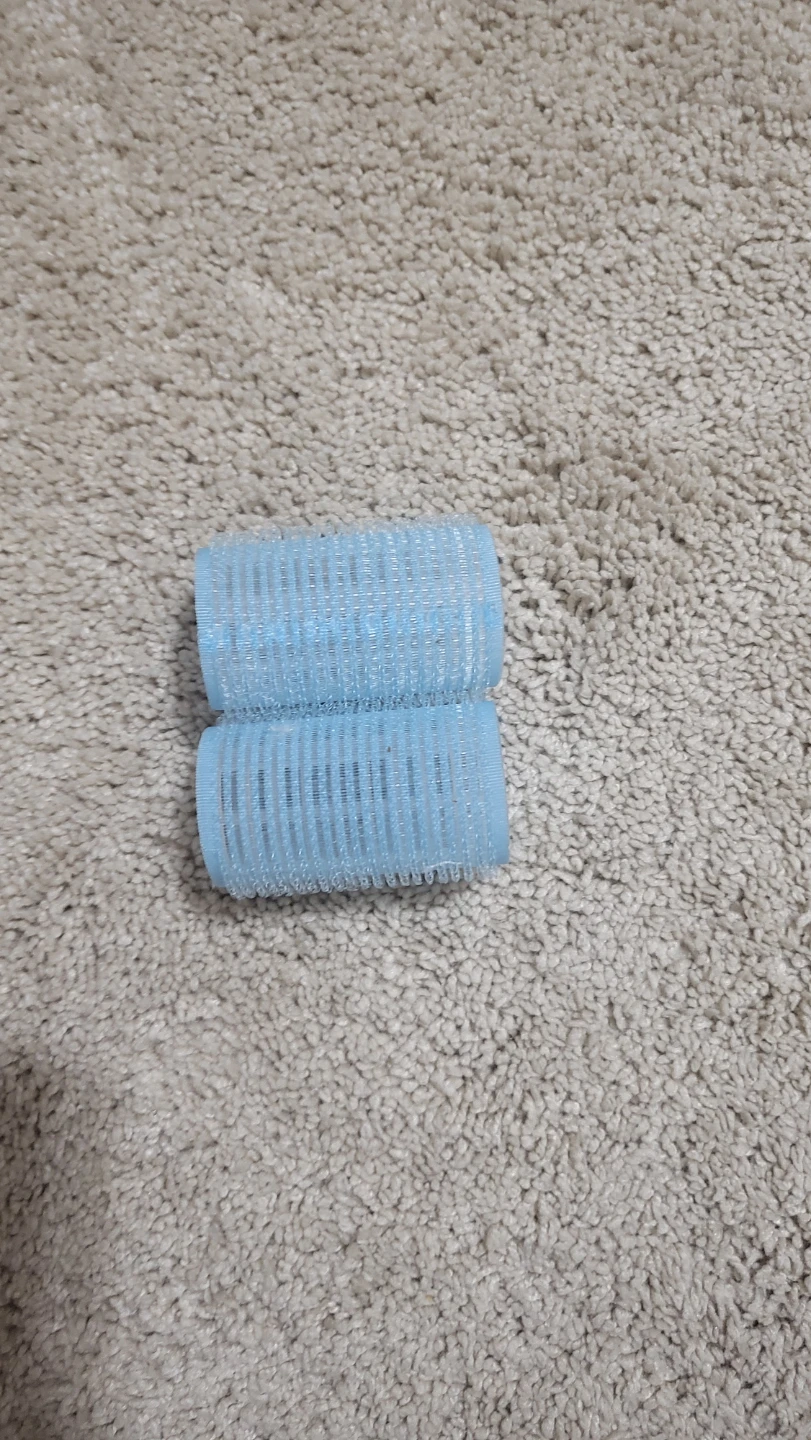 Light Blue Hair Curlers (2-pack)