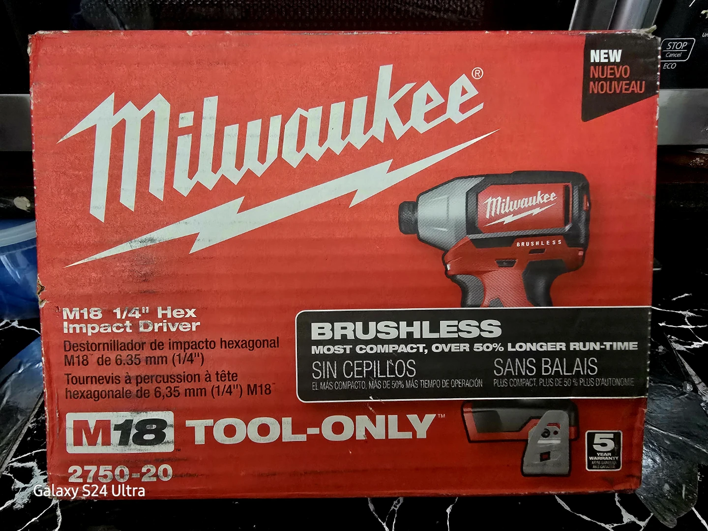 Milwaukee 2750-20 M18 1/4" HEX Compact Brushless Impact Driver - photo 5