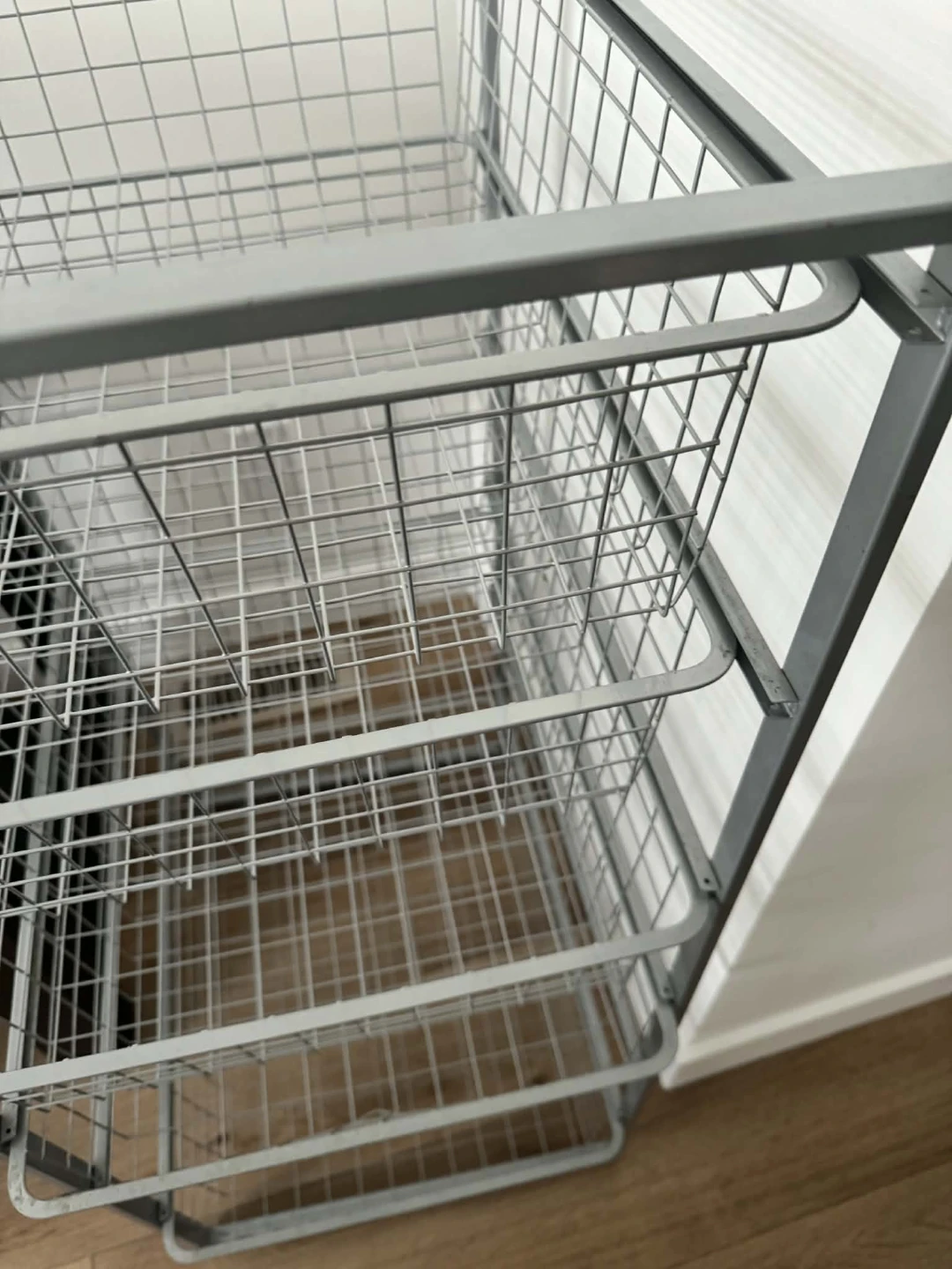 Wire Storage Cart with 5 Baskets - photo 3