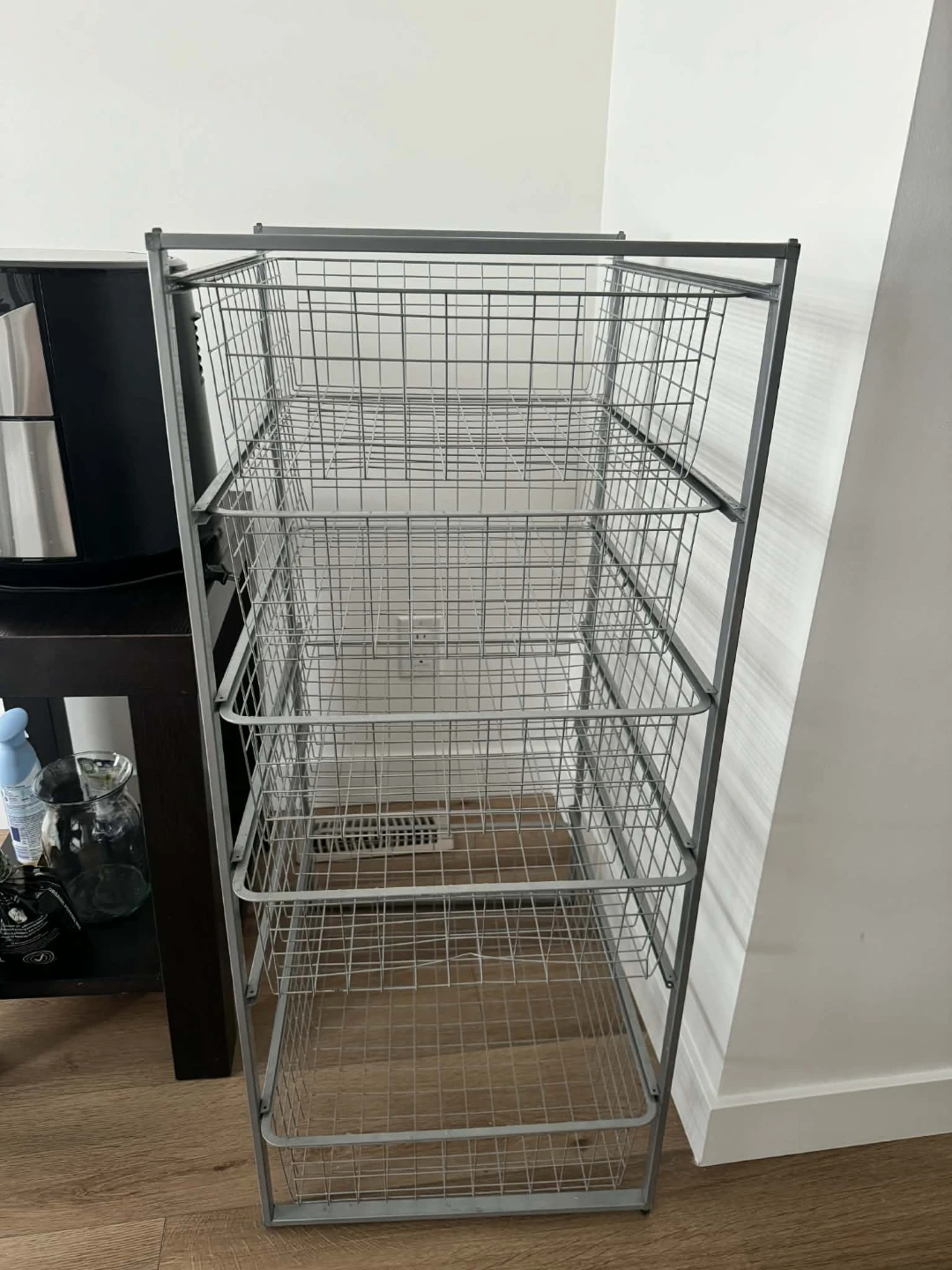 Wire Storage Cart with 5 Baskets - photo 5