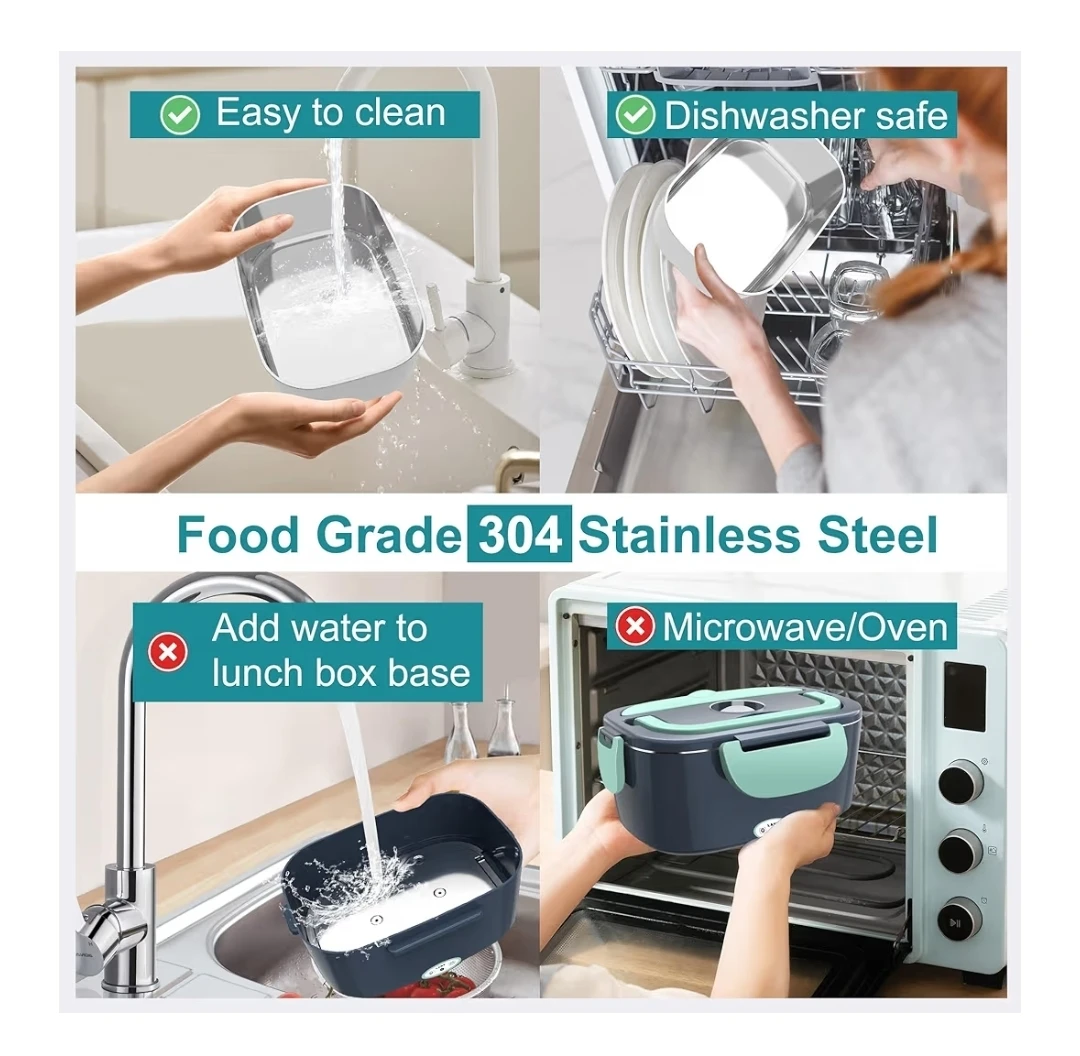 Electric Lunch Box Food Warmer 80W - photo 3