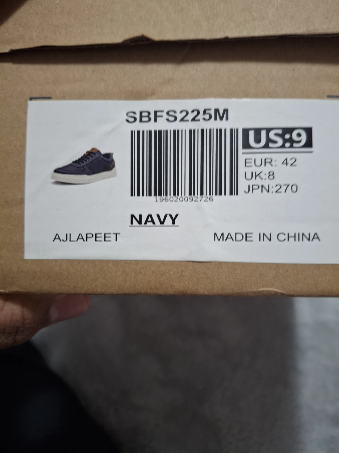Bruno Marc Men's Navy Canvas Sneakers US 9 - photo 2
