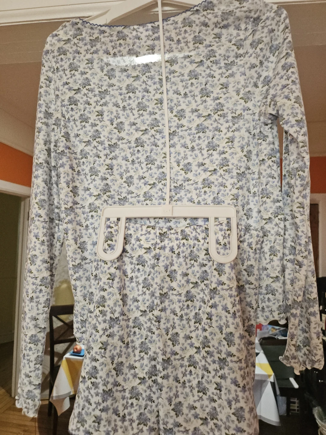 Art Class Floral Pajama Set - Long Sleeve Top & Shorts - photo 4