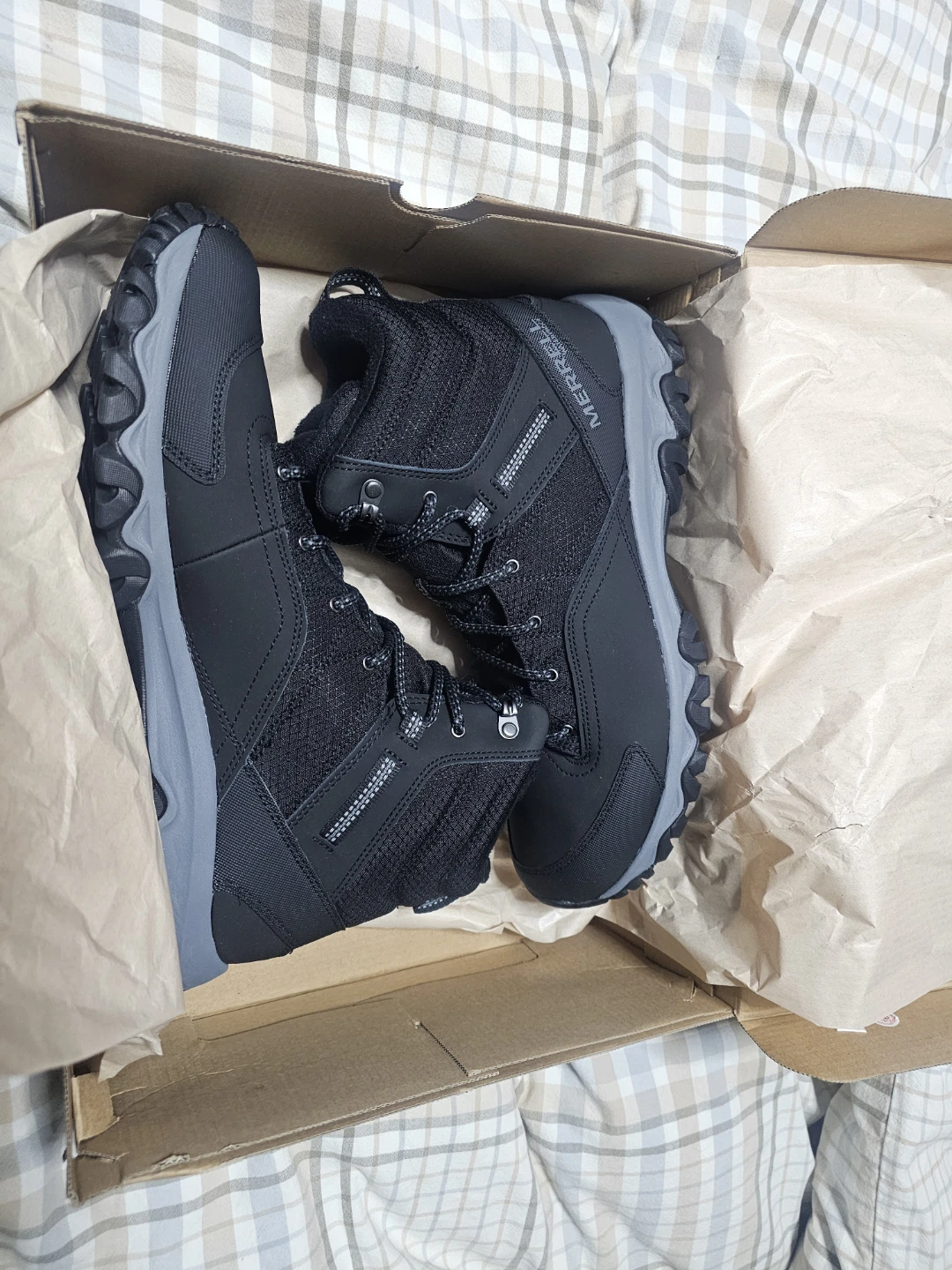 Merrell Thermo Akita Mid WP Men's Boots Black Size 12 - photo 2