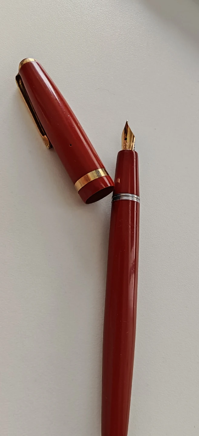Parker Duofold gold nib fountain