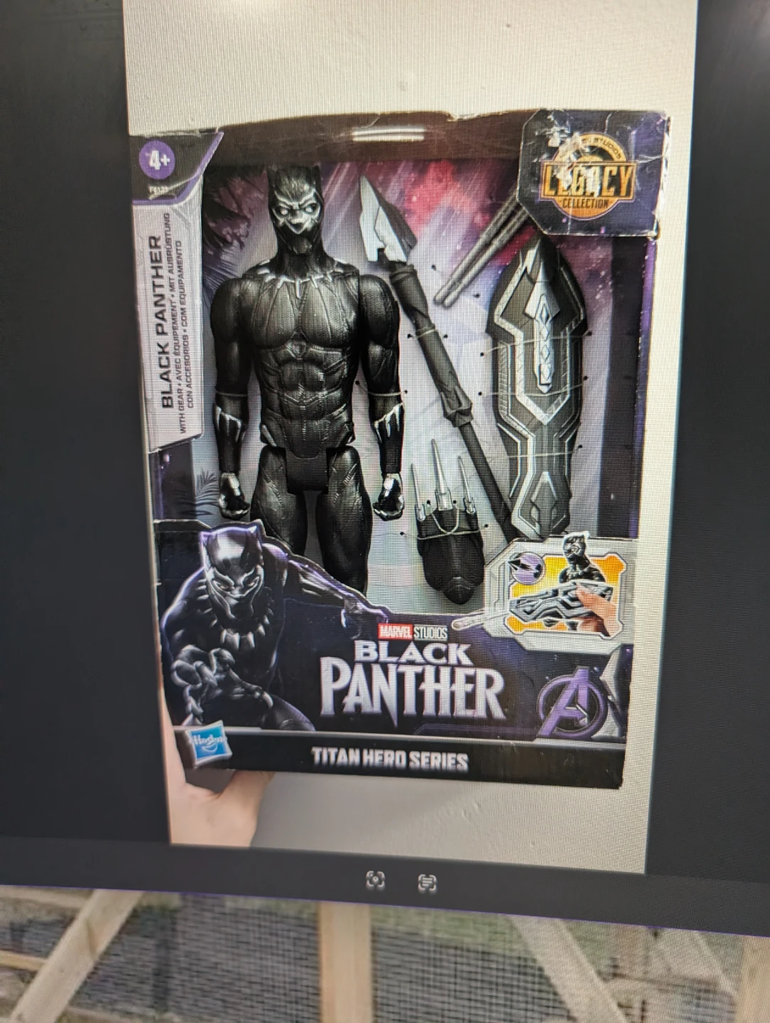 Hasbro Marvel Black Panther Titan Hero Series Action Figure