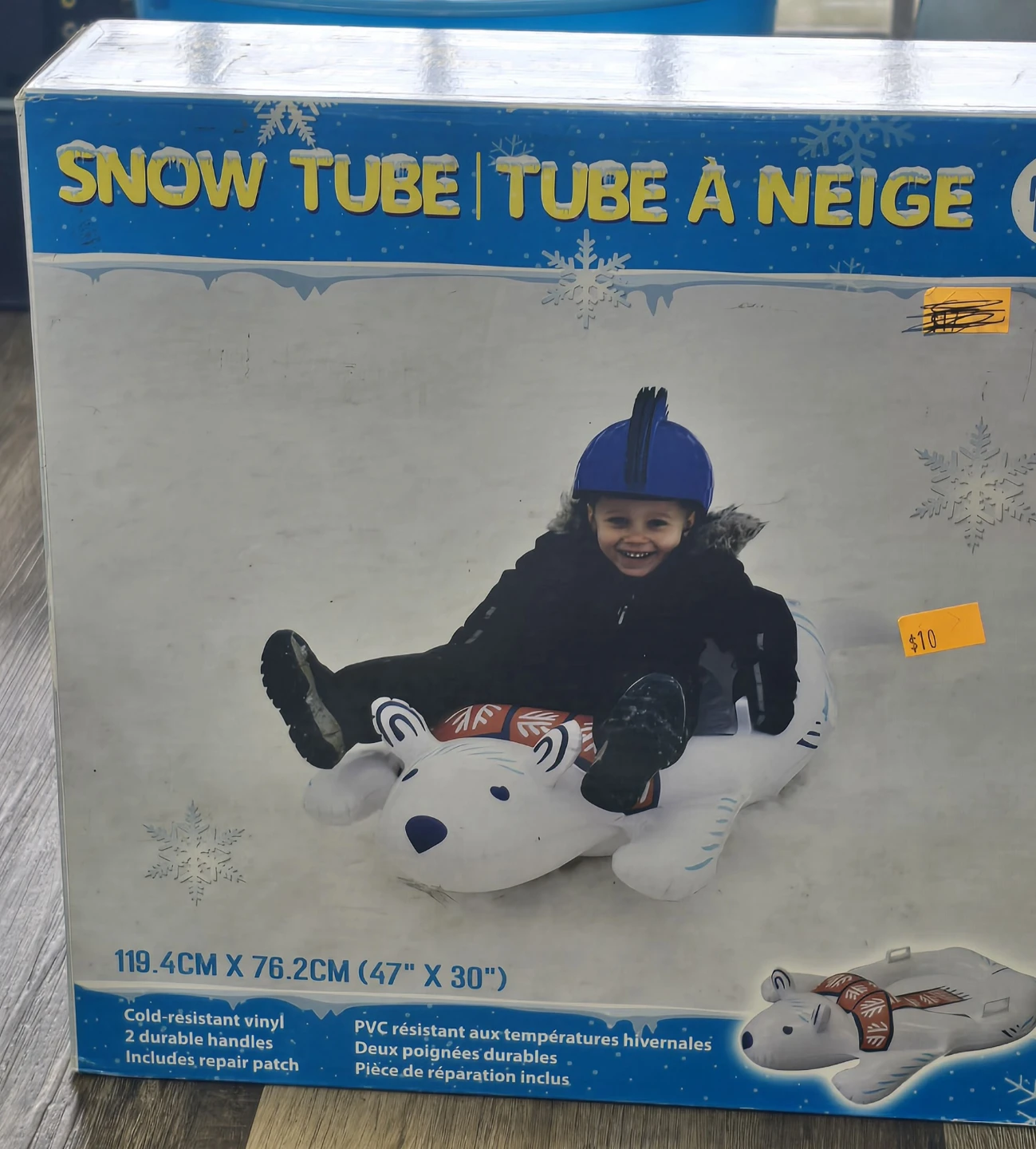 Snow Tube - Polar Bear Design