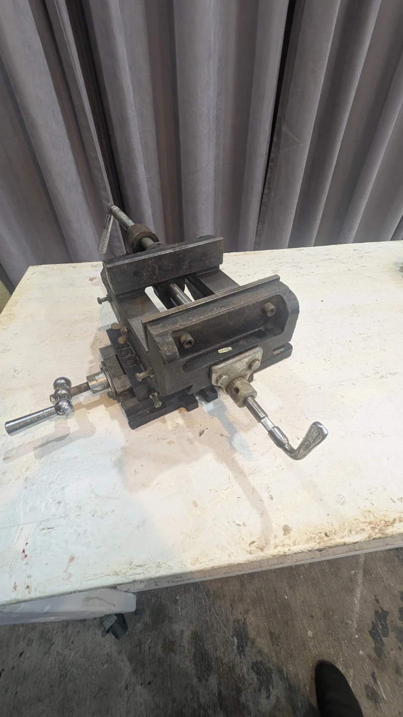 Cross-Slide Drill Press Vise 5 5/8" - photo 5