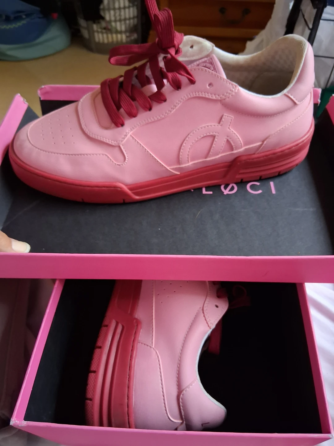 Nicki Minaj x LØCI Atom Pink/Pink/Red Sneakers - EU 42