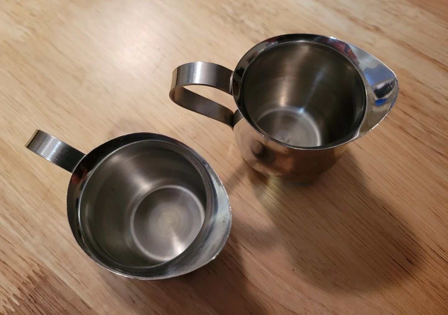 Adcraft Stainless Steel Creamer Pitchers (Set of 2) - photo 4
