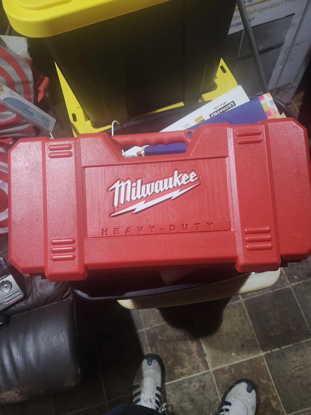 Milwaukee Heavy-Duty Red Tool Case