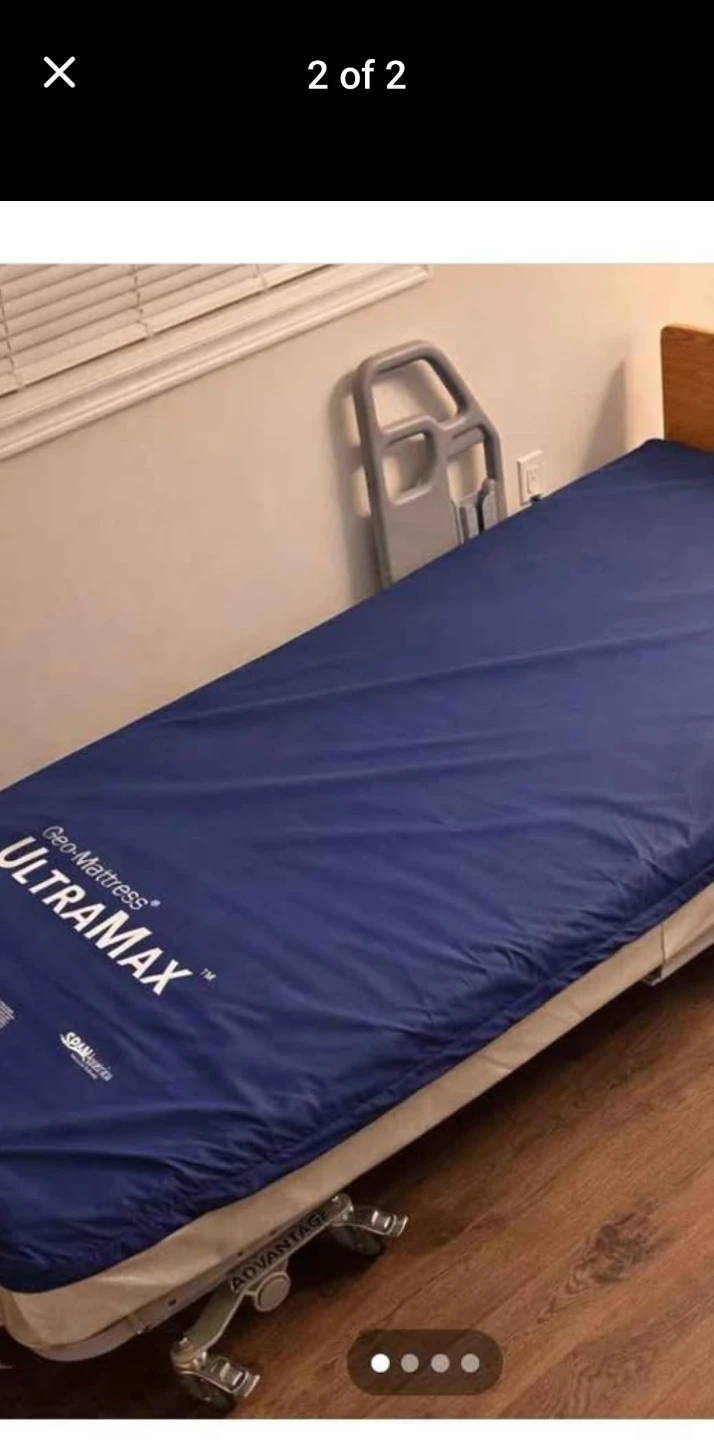 Invacare Electric Hospital Bed with Geo-Mattress Ultramax - photo 2