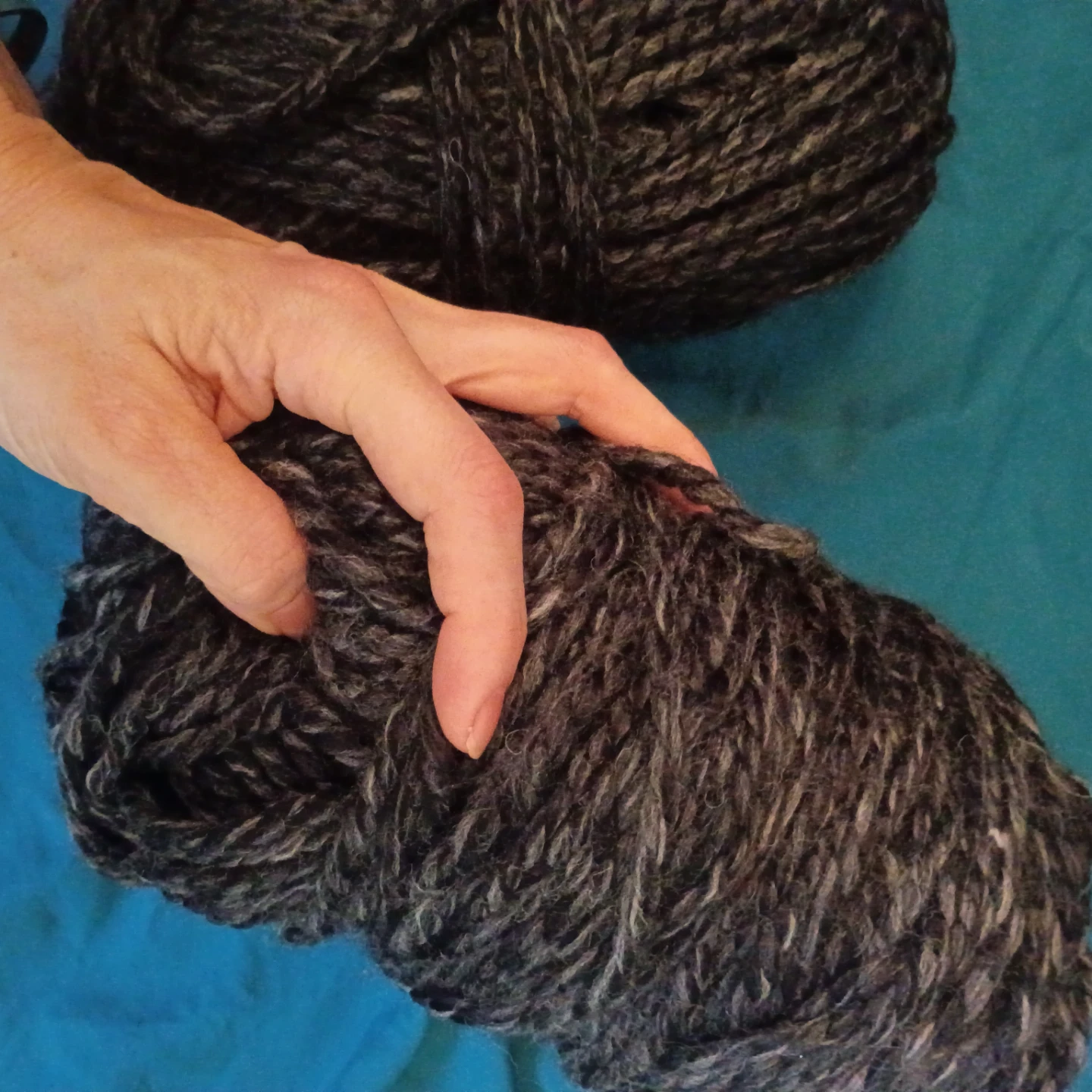 Chunky Yarn - Grey Heather - photo 3