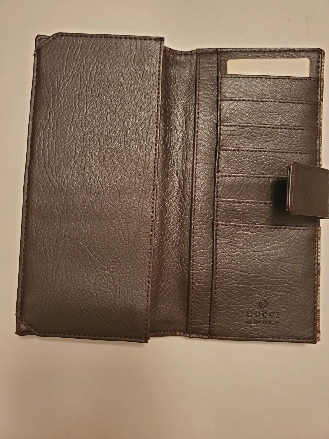 🥕 Gucci Monogram Wallet - photo 4