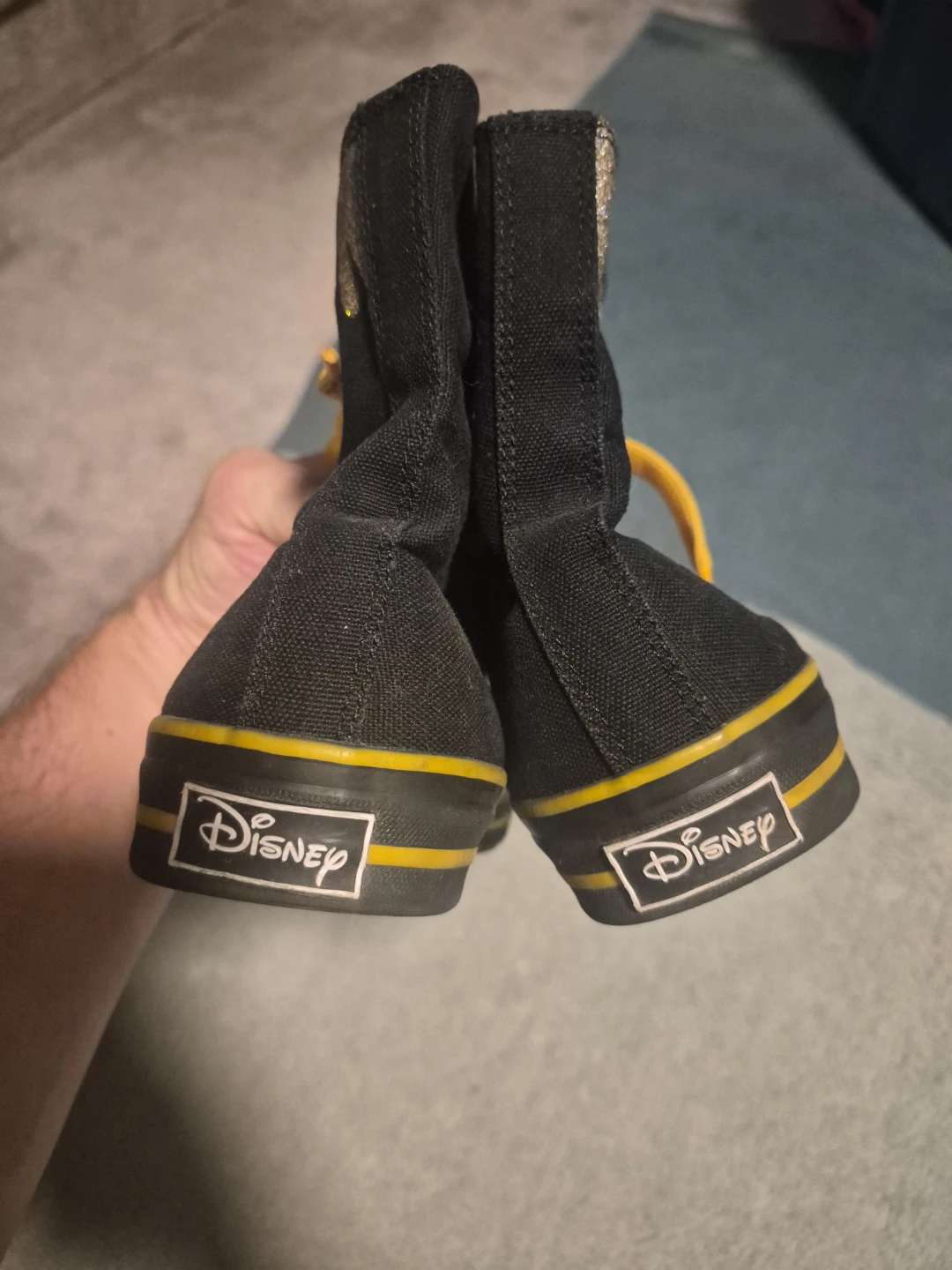 Disney Mickey Mouse High Top Canvas Shoes - photo 4