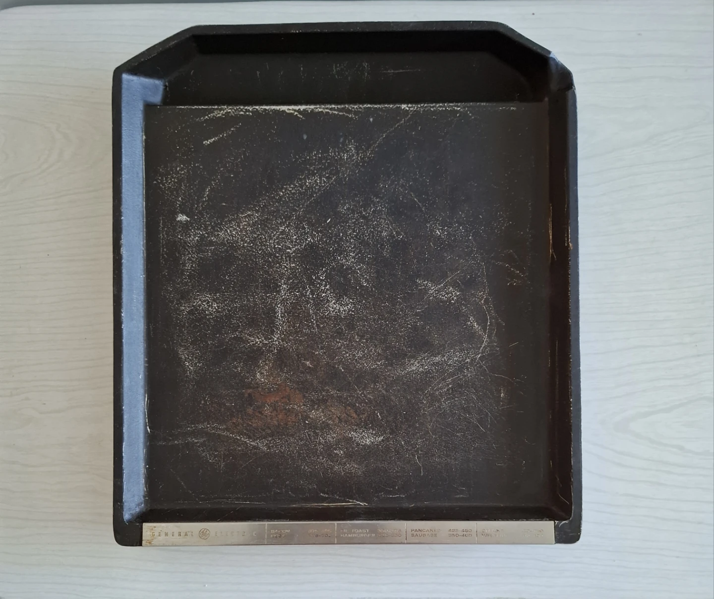GE Electric Griddle Pan Tray