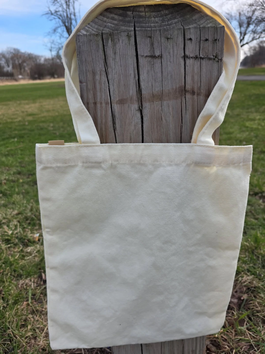 Mooshie Totes Canvas Tote Bag with Mushroom Charm - photo 4