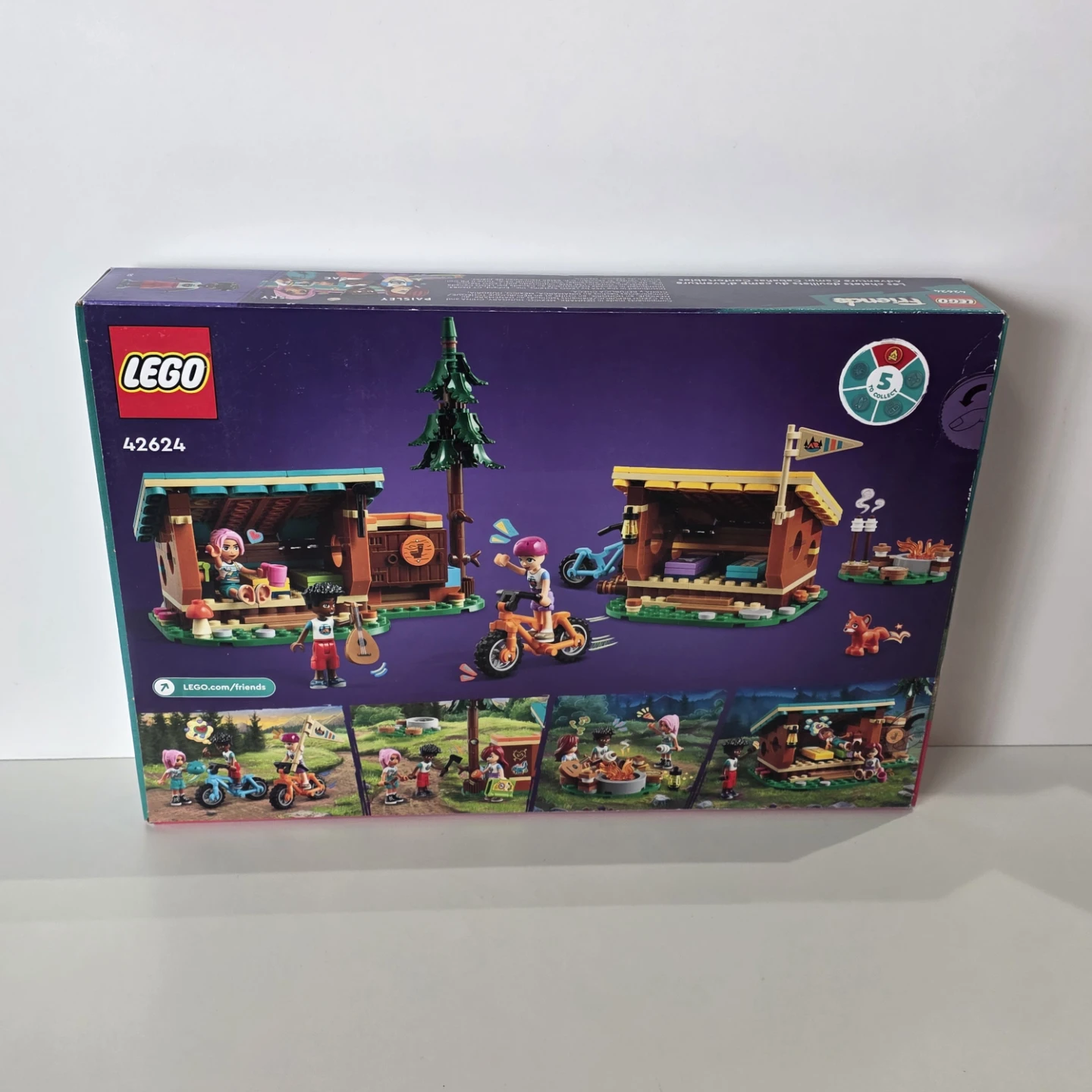 LEGO Friends Adventure Camp Cozy Cabins Set 42624 - photo 3