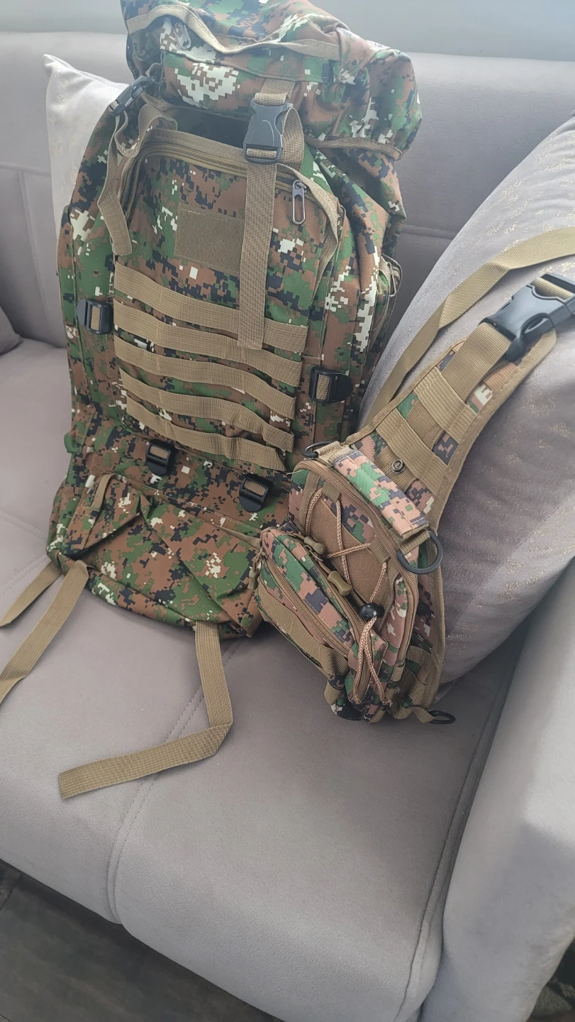 80-Liter New Outdoor Backpack: Featuring Multiple Storage ....