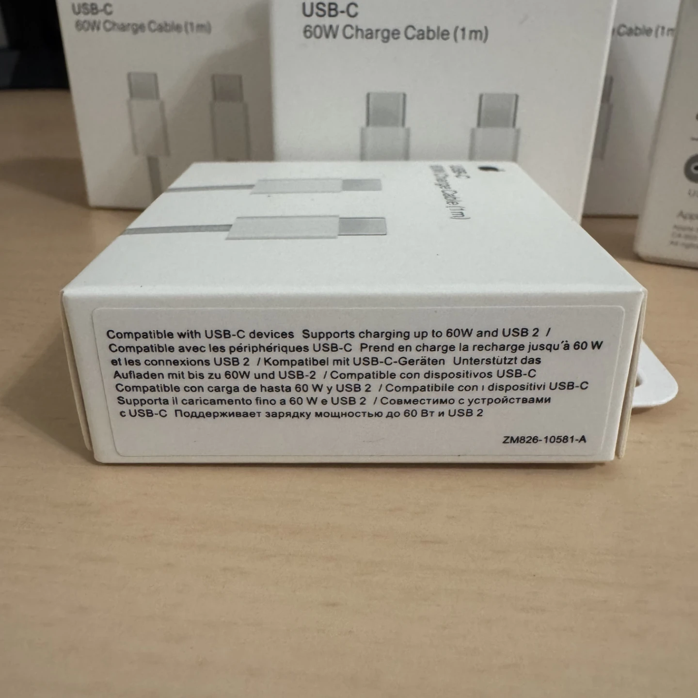 Original Apple 60W USB-C Charge Cable (1m) - photo 5
