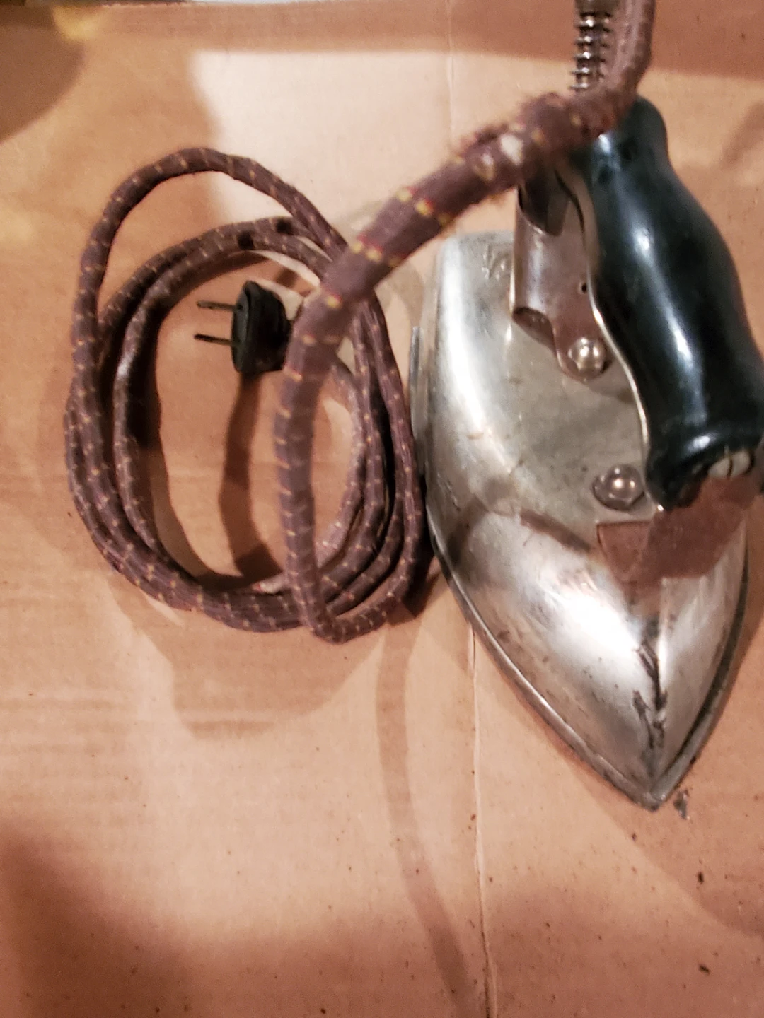 Vintage, antique clothes iron