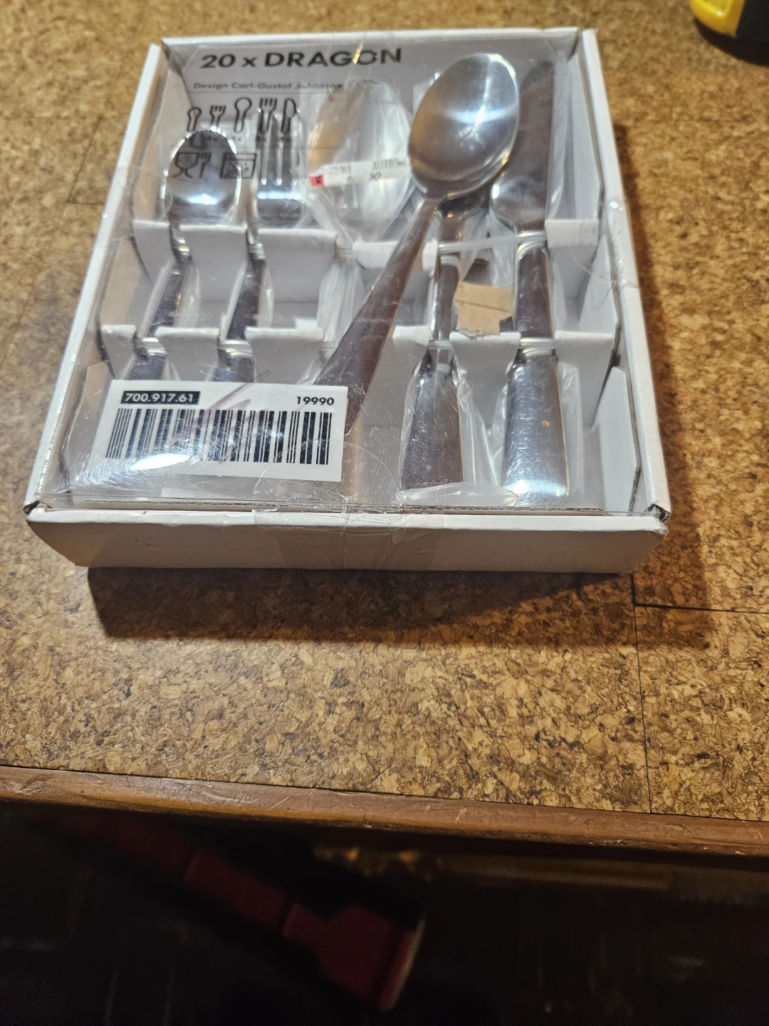 IKEA DRAGON 20-Piece Cutlery Set - photo 2