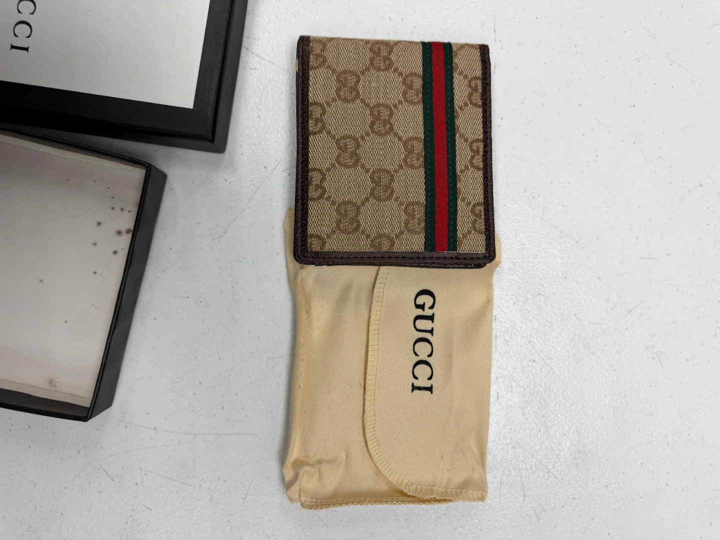 Gucci Monogram Canvas Bi-fold Wallet - photo 2