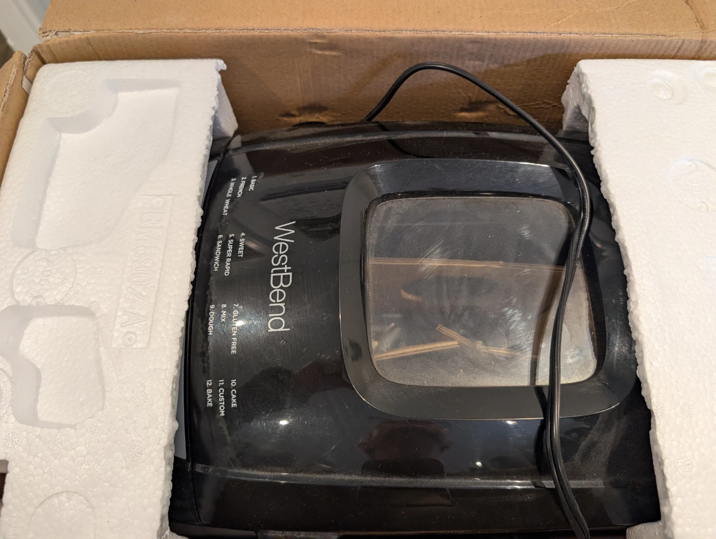 West Bend 3 lb Hi-Rise Breadmaker - photo 2
