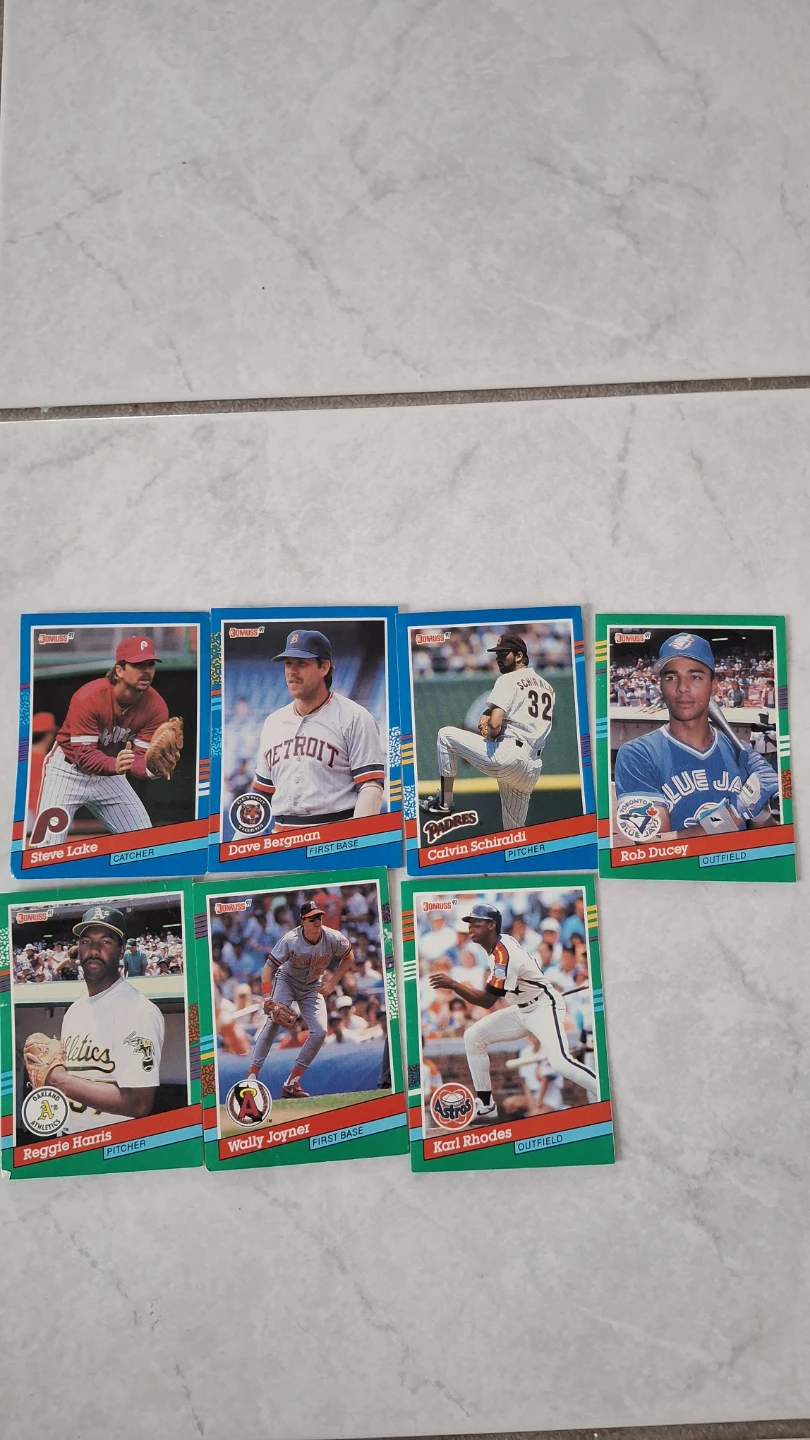 Donruss Baseball Card Lot - Various Players - photo 3