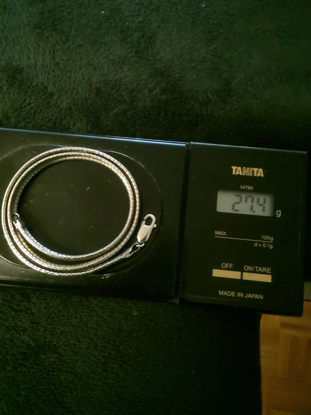 Sterling Silver Omega Necklace - photo 5