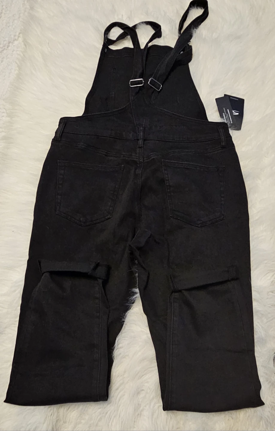 Silver Jeans Co. Women's Black Overall High Strecth - photo 2