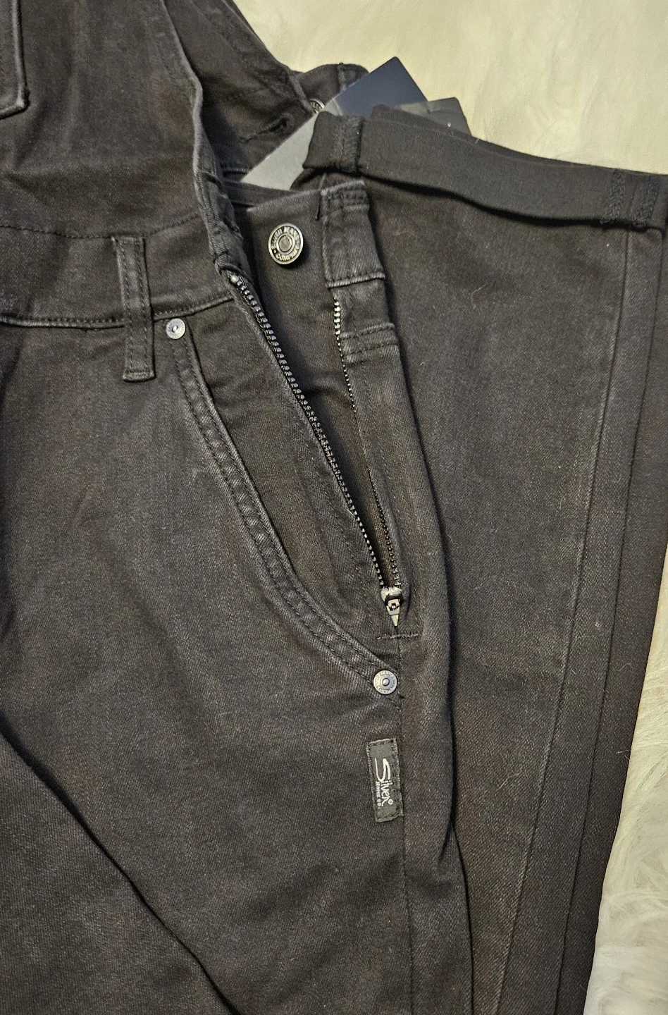 Silver Jeans Co. Women's Black Overall High Strecth - photo 5