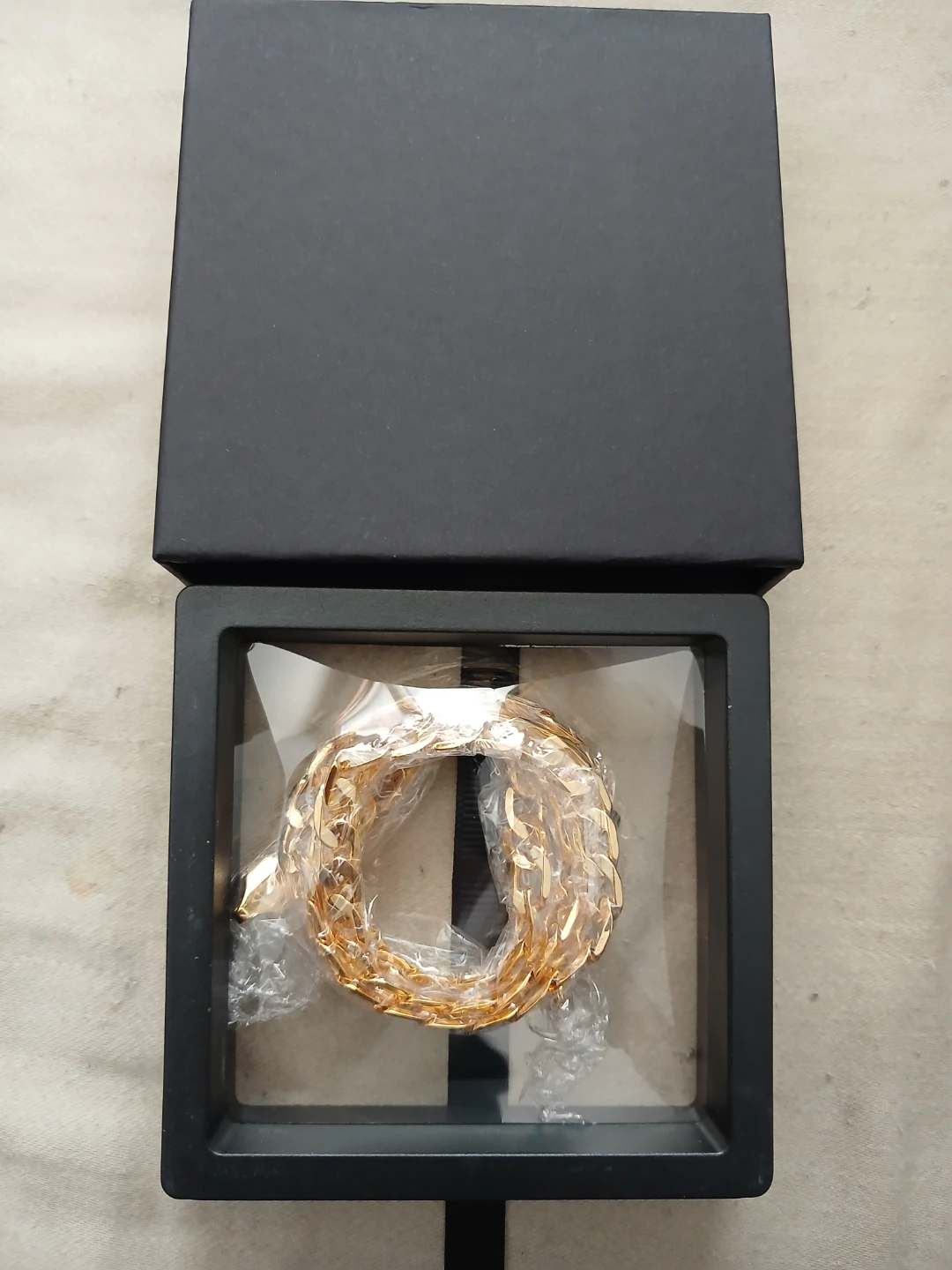 18K Gold Plated 925 Silver 7mm Cuban Chain Link Necklace