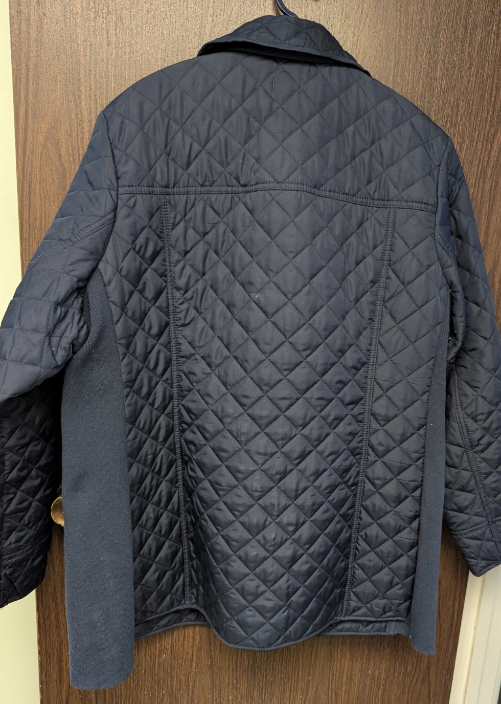 Women's Quilted Navy Blue Jacket - photo 2