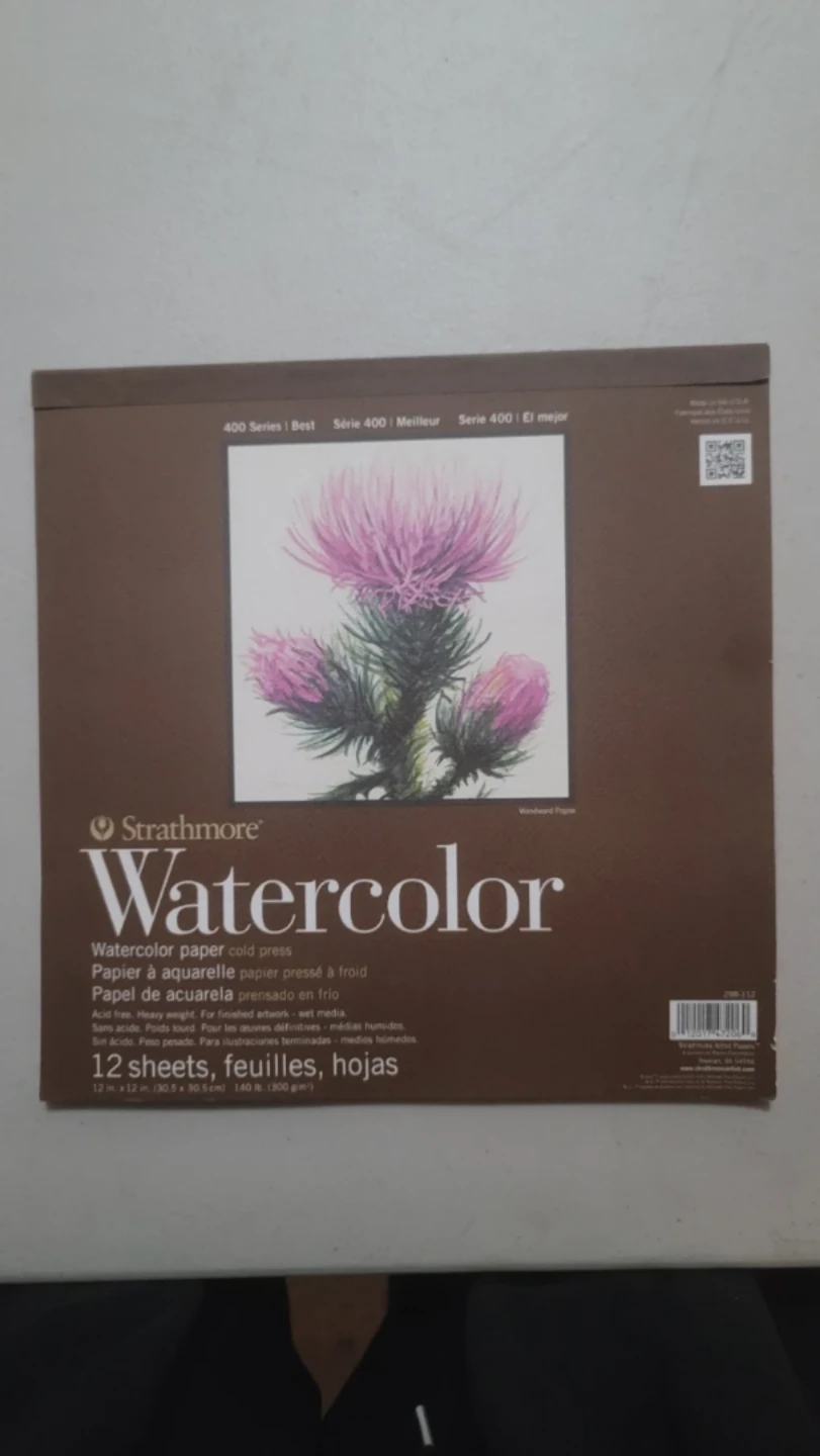 Strathmore Watercolor Paper, Cold Press, 12 Sheets