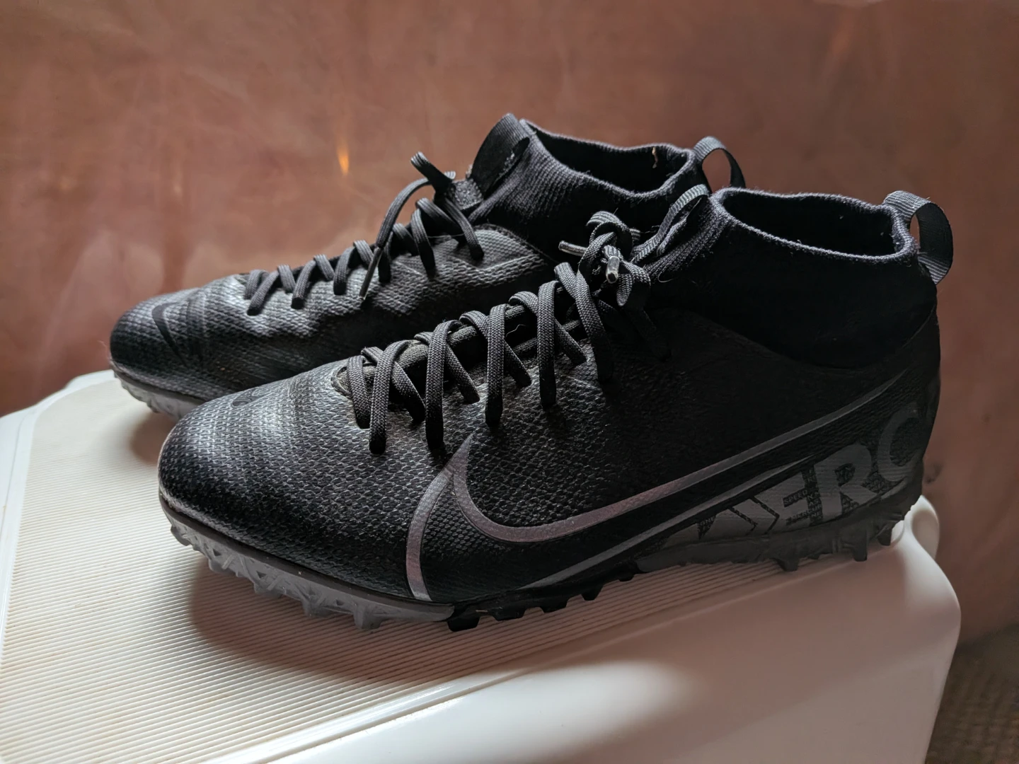 Nike Mercurial Soccer Cleats - Black - Youth 5.5Y - photo 3
